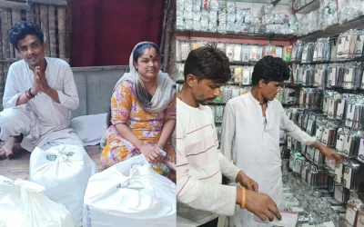 Livelihood support for Hindu families in Delhi camp