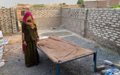We Built Boundary Wall and Fencing for Pakistani Hindu Refugee Widow Living at Mercy of Strays Animals