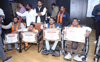 Sponsorship for World Divyang Day Event in Meerut