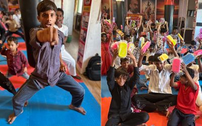 Water Bottles, Lunch Boxes and Stationary Items Distributed to Underserved Children in Rajasthan